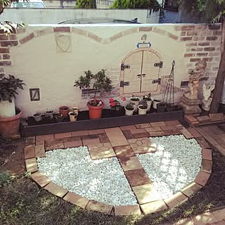 レンガ ブロック塀のインテリア実例 Roomclip ルームクリップ