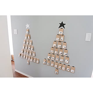 アドベントカレンダー手作りのインテリア実例 Roomclip ルームクリップ