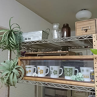 Diy ガラス戸レールのインテリア 手作りの実例 Roomclip ルームクリップ