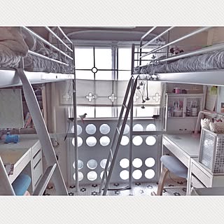 ベッド周り/扉DIY/キッズスペース/子供部屋/モロッカン...などのインテリア実例 - 2017-06-12 23:23:00