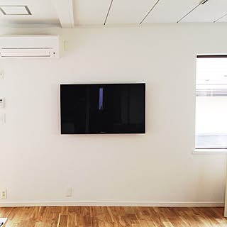 リビング/SONY TV/テレビ周り/無垢フローリング/塩系インテリアのインテリア実例 - 2013-08-09 08:46:09