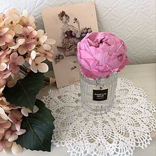 ナエマ/薔薇が好き/レース編み/机のインテリア実例 - 2020-02-19 23:48:42