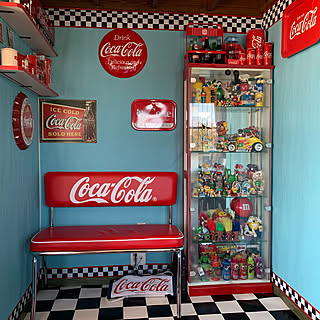 コカコーラ Diyのインテリア 手作りの実例 Roomclip ルームクリップ