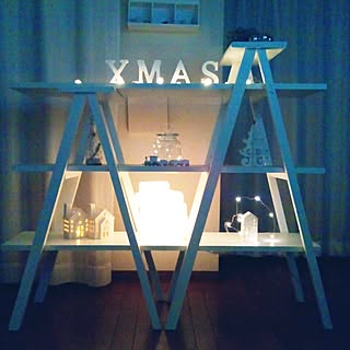 クリスマス/●主人のDIY●/DIY⇒カフェ棚♥/2016.12.9♥/★ホットユーザー⇒Thank you!★...などのインテリア実例 - 2016-12-09 21:53:32
