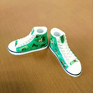 スニーカーリメイクのインテリア実例 Roomclip ルームクリップ