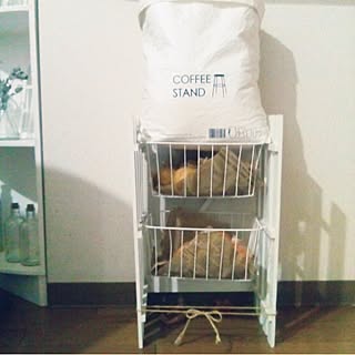 キッチン/●主人のDIY●/野菜ストック♥/セリア⇒すのこ♥/¥ 400ストック♥...などのインテリア実例 - 2017-07-16 21:07:59
