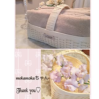 当選しました♡/スイートピー/粘土細工/mokamokaちゃん素敵便♡/mokamokaちゃんのカゴ♡...などのインテリア実例 - 2015-11-06 02:21:45