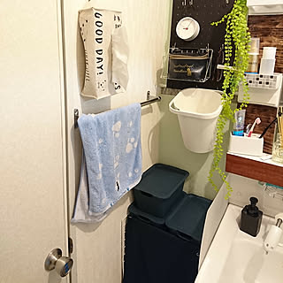 バス/トイレ/狭い部屋 /賃貸/100均/収納...などのインテリア実例 - 2019-02-24 21:24:14