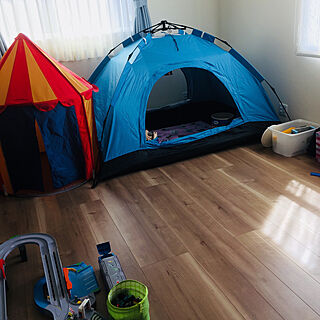ベッド周り/遊ぶ前/子供部屋/トミカ/IKEA...などのインテリア実例 - 2018-03-25 21:12:59