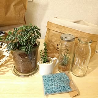 キッチン 牛乳瓶のインテリア実例 Roomclip ルームクリップ