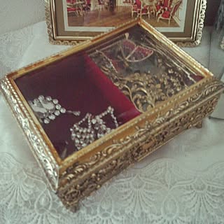 机/エレガント/ロココ/クラシカル/雑貨...などのインテリア実例 - 2014-07-18 07:37:22