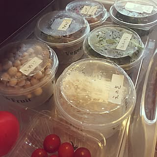 キッチン/野菜室/野菜の容器/冷蔵庫収納のインテリア実例 - 2017-06-13 14:15:37