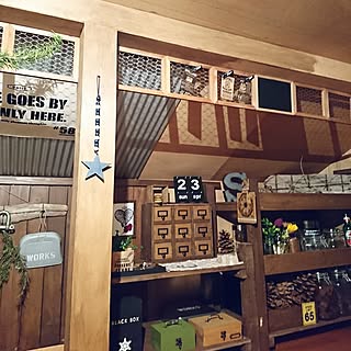 壁/天井/ゼンタングル部/武骨が好き!!ヽ(´▽`)//変わり者は褒め言葉/いつまでも少年のココロヲ忘れずに…...などのインテリア実例 - 2017-04-23 18:30:18