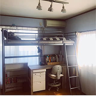 Ikeaロフトベッドのインテリア実例 Roomclip ルームクリップ Ikeaロフトベッドのインテリア実例 Roomclip ルームクリップ