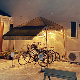 カインズホーム 自転車置き場の商品を使ったおしゃれなインテリア実例 Roomclip ルームクリップ