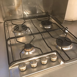 キッチン/新たなスタート/お気に入りと暮らす/地味な変化/ロジェール ガスコンロ...などのインテリア実例 - 2018-08-08 21:36:06