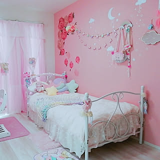 ピンクの部屋のインテリア実例 Roomclip ルームクリップ