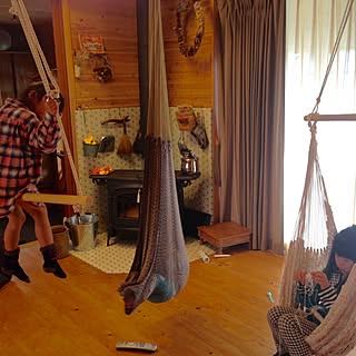 ハンモック 鉄棒のインテリア実例 Roomclip ルームクリップ