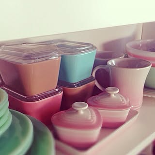 キッチン/ル.クルーゼ/コレクション/アンティーク/タイル...などのインテリア実例 - 2015-10-27 12:58:00