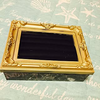 ベッド周り/アクセサリーボックスDIY/アクセサリー収納/ダイソー/セリア...などのインテリア実例 - 2017-06-17 20:27:33