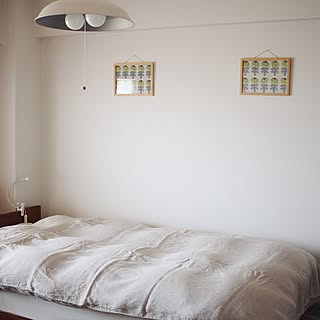 ベッド周り/marimekko/マリメッコ/リネンベッドカバー/リネン...などのインテリア実例 - 2016-05-05 12:38:44