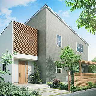 外観 ナチュラルモダンのインテリア実例 Roomclip ルームクリップ