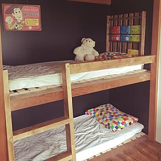 二段ベッドのインテリア実例 Roomclip ルームクリップ