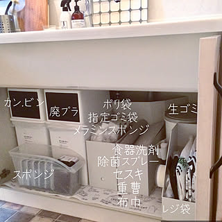 ゴミ箱 シンク下のおしゃれなアレンジ 飾り方のインテリア実例 Roomclip ルームクリップ