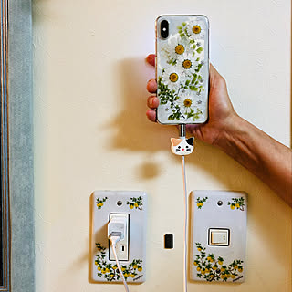 押し花iphoneケースのインテリア実例 Roomclip ルームクリップ