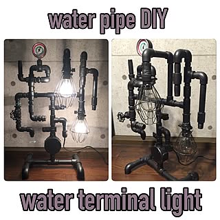 水道管 水道管DIYのインテリア・手作りの実例 | RoomClip(ルーム
