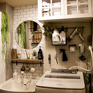 バス/トイレ/洗濯機周り/賃貸DIY/インスタやってます→syk92aaa/築20年以上...などのインテリア実例 - 2017-05-27 16:27:22