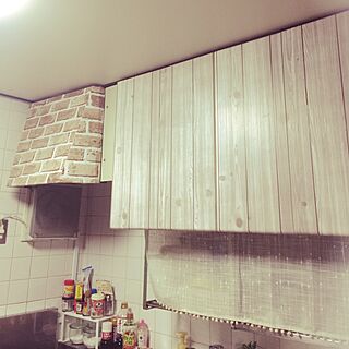 キャンドゥのインテリアシート 壁紙風シートのインテリア実例 Roomclip ルームクリップ