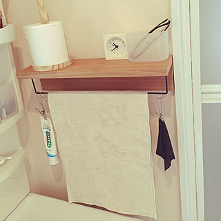タオルハンガー 夫婦二人暮らしのインテリア実例 Roomclip ルームクリップ