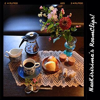 リビング/おうちcafe/北欧食器/イギリス製食器/珈琲タイムのインテリア実例 - 2013-10-13 23:59:14