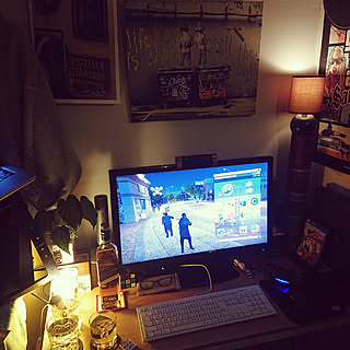 Pcデスク周り 間接照明のインテリア実例 Roomclip ルームクリップ Pcデスク周り 間接照明のインテリア実例 Roomclip ルームクリップ