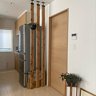 キッチン 柱のインテリア実例 Roomclip ルームクリップ