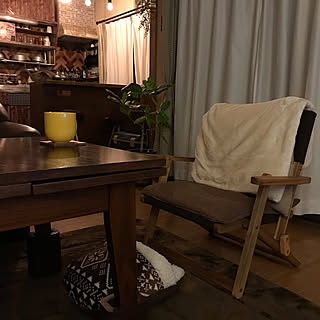 リビング/観葉植物/HOME COORDY/構造用合板/アウトドア用品...などのインテリア実例 - 2018-10-09 23:49:02