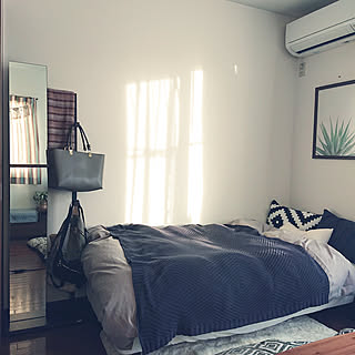 ベッド周り 全身鏡のインテリア実例 Roomclip ルームクリップ