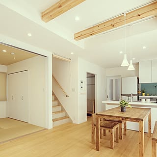 表し梁のインテリア実例 Roomclip ルームクリップ
