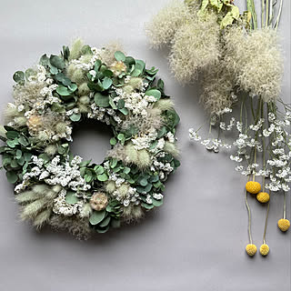 ユーカリドライ ドライフラワーアレンジのインテリア実例 Roomclip ルームクリップ