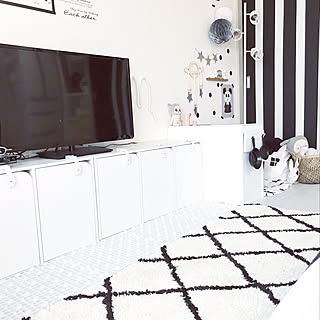 テレビ台周辺/〇〇のある暮らし/RCの出会いに感謝♡/北欧インテリアに憧れる/モノトーン好き...などのインテリア実例 - 2020-01-22 13:40:24