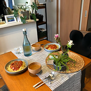 机/レシピ付き♥(ˆ⌣ˆԅ)/家でBRUNCH゚+.*ʚ♡ɞ*.+゚/賃貸でも楽しく♪/積水ハウス...などのインテリア実例 - 2018-09-08 13:55:44