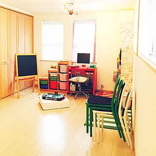 ベッド周り/IKEAだらけ/二階子供部屋のインテリア実例 - 2015-07-27 18:01:17