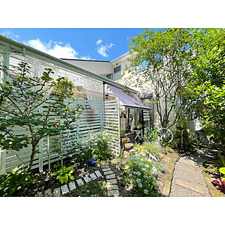 庭 シェードのおしゃれなインテリアコーディネート レイアウトの実例 Roomclip ルームクリップ