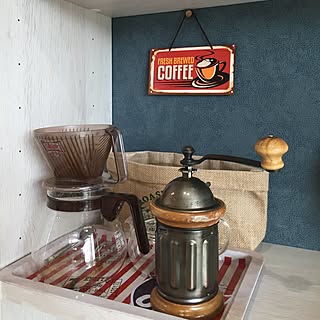棚/カフェコーナーに憧れる/アーキスペック/壁面収納/コーヒーグッズ...などのインテリア実例 - 2016-06-25 14:59:43