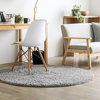 ラグ/ラグマット/円形ラグ/北欧/ナチュラル...などのインテリア実例 - 2019-04-05 16:53:19