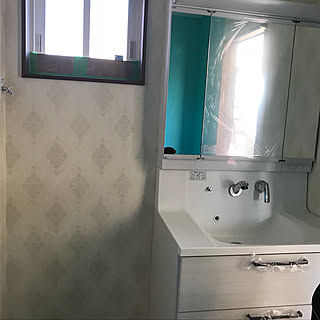 アクセントクロス ツートンカラーのインテリア実例 Roomclip ルームクリップ