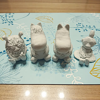 ムーミン 紙粘土のインテリア実例 Roomclip ルームクリップ