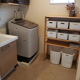 洗面所の床のインテリア実例 Roomclip ルームクリップ