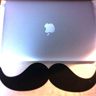 机/MacBook Air/moustacheのインテリア実例 - 2012-12-10 00:23:32
